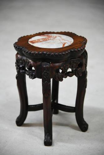 Oriental Marble Top Stand (1 of 11)