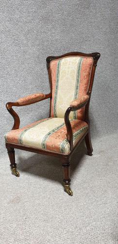 Outstanding Rosewood Library Chair (1 of 9)