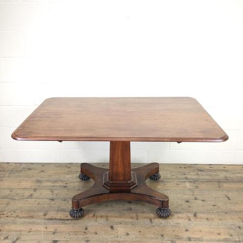 Large Victorian Mahogany Tilt Top Table (1 of 10)