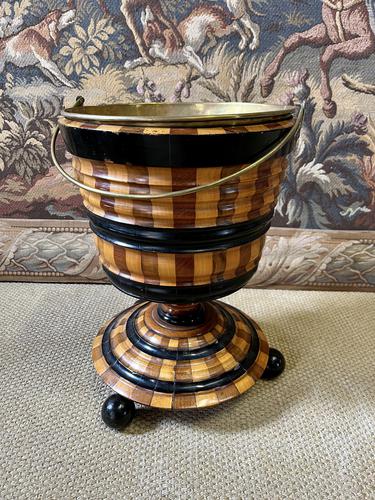 19th Century Dutch Mixed Timber Peat Bucket (1 of 3) 19th Century Dutch Mixed Timber Peat Bucket (1 of 3)