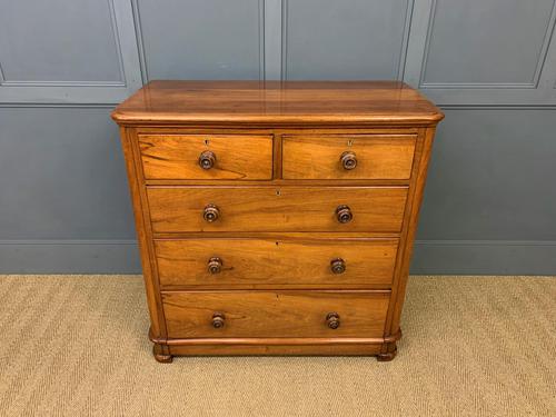 Victorian Walnut Chest of Drawers (1 of 13)