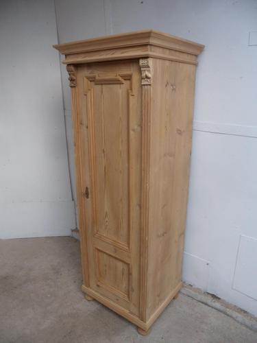 Lovely Antique Pine 1 Door Multi Functional Storage Cupboard to wax / paint (1 of 9) Lovely Antique Pine 1 Door Multi Functional Storage Cupboard to wax / paint (1 of 9)