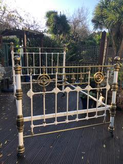 Queen / Double Victorian Brass Bed (1 of 2) Queen / Double Victorian Brass Bed (1 of 2)