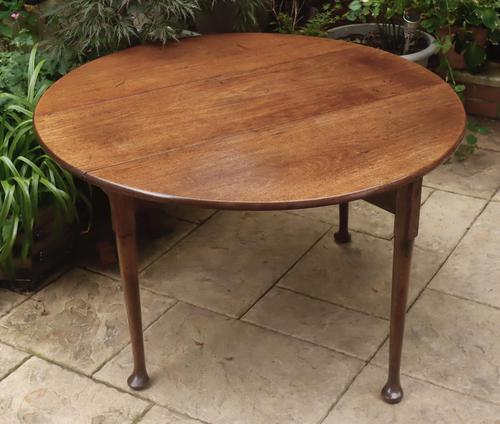 Georgian Mahogany Pad Foot Dining Table (1 of 8)