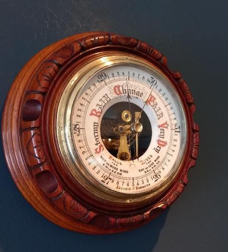 Superb Mid Victorian Walnut Skeletonised Barometer (1 of 10)