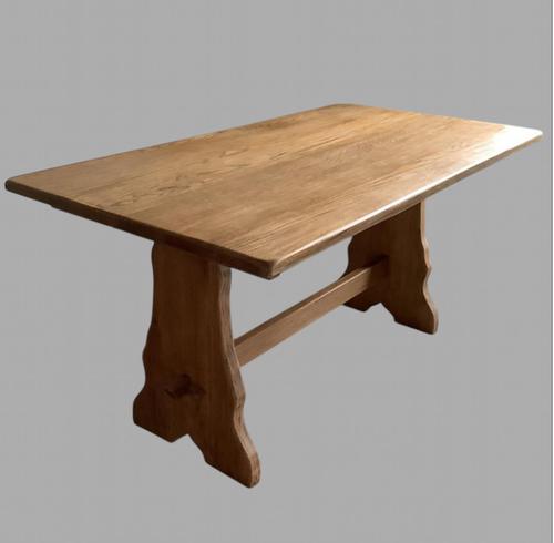 A Mid Century Oak Refectory/farmhouse Table (1 of 6) A Mid Century Oak Refectory/farmhouse Table (1 of 6)