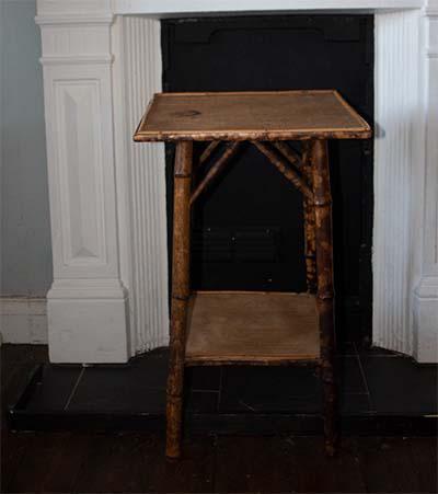 Antique Victorian Bamboo Side Table (1 of 9)