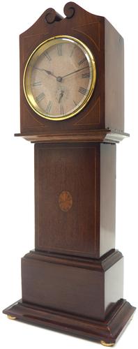 Interesting Mantel Clock, Longcase Grandfather Mantle Clock Alarm Feature (1 of 8) Interesting Mantel Clock, Longcase Grandfather Mantle Clock Alarm Feature (1 of 8)