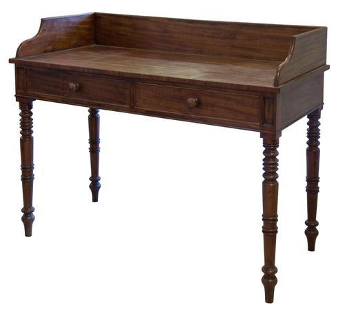 Victorian Side Table with Gallery & Two Drawers Under (1 of 7) Victorian Side Table with Gallery & Two Drawers Under (1 of 7)
