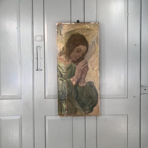 Antique Oil Painting Portrait of Mary Louisa Terry Praying (1 of 10) Antique Oil Painting Portrait of Mary Louisa Terry Praying (1 of 10)