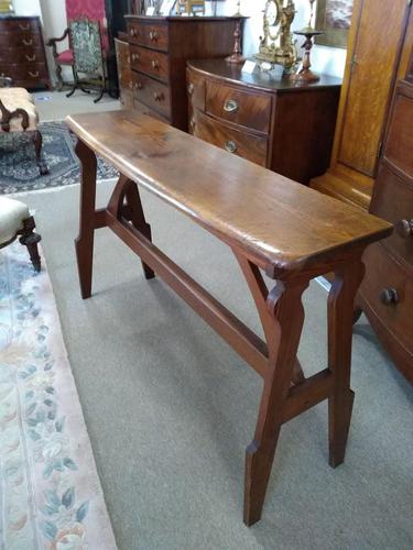 Pitch Pine Church Organ Seat (1 of 7)