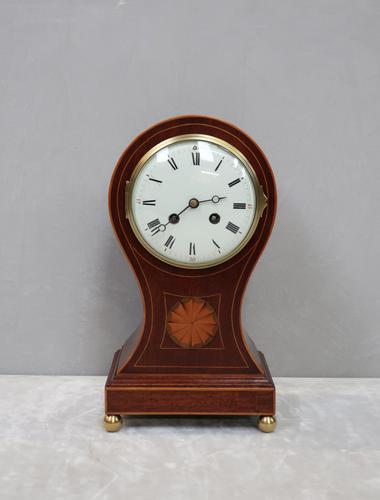French Belle Epoque Mahogany Mantel Clock by Samuel Marti (1 of 8) French Belle Epoque Mahogany Mantel Clock by Samuel Marti (1 of 8)