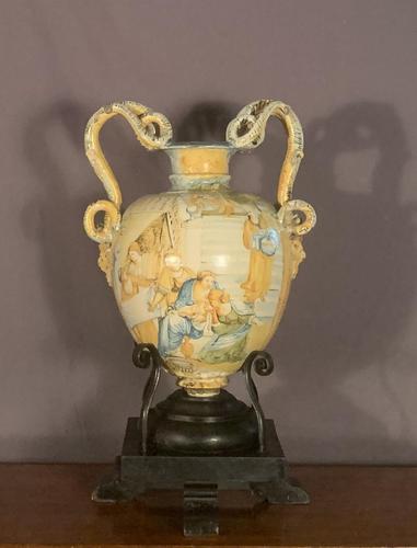 Large decorative Italian renaissance serpent vase (1 of 8)