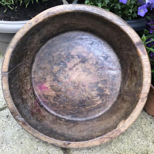 Early 19th Century Dough or Dairy Bowl (1 of 13)