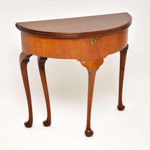 Antique Georgian Mahogany Tea Table / Console Table (1 of 9) Antique Georgian Mahogany Tea Table / Console Table (1 of 9)