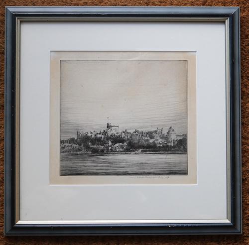View of Windsor Castle by Mortimer Menpes (1 of 5) View of Windsor Castle by Mortimer Menpes (1 of 5)