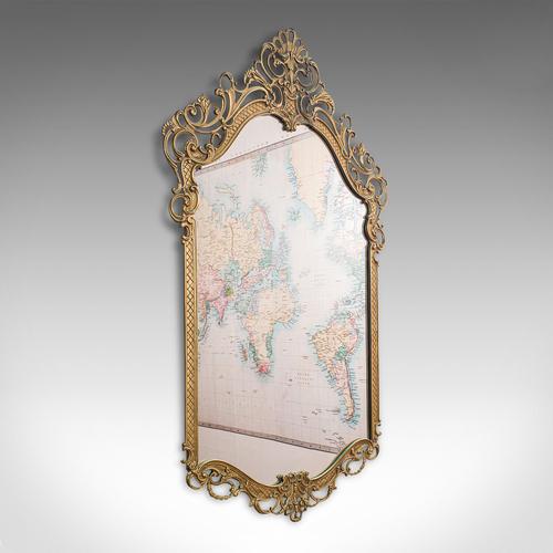 Large Antique Wall Mirror, Italian, Gilt Metal, Hall, Bedroom, Rococo, Victorian (1 of 12) Large Antique Wall Mirror, Italian, Gilt Metal, Hall, Bedroom, Rococo, Victorian (1 of 12)