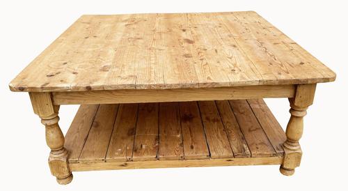 Early 20th Century Pine Coffee Table (1 of 5) Early 20th Century Pine Coffee Table (1 of 5)