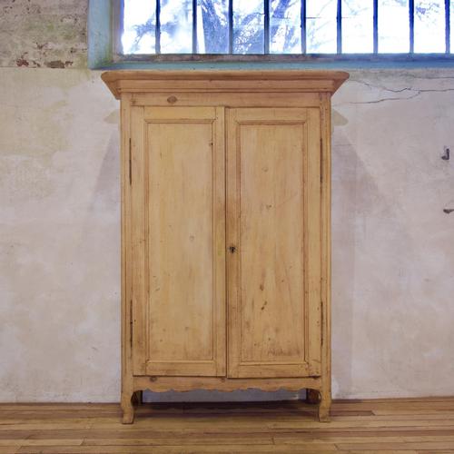 Early 19th Century French Original Painted Provincial Armoire (1 of 14)