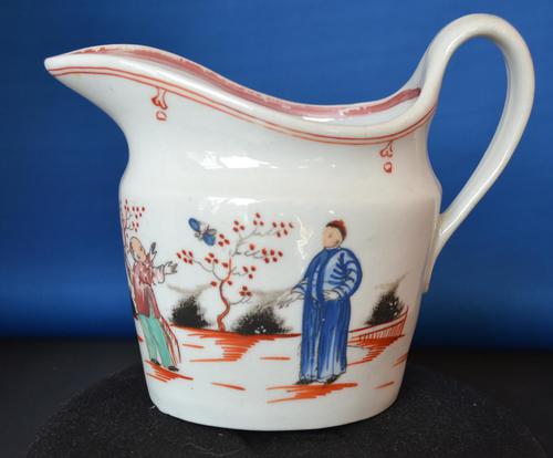 New Hall Hard Paste Porcelaine Creamer (1 of 4) New Hall Hard Paste Porcelaine Creamer (1 of 4)