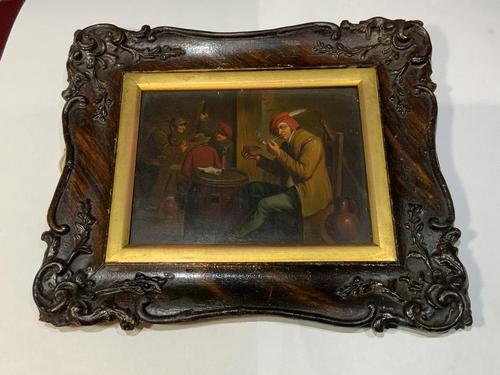 Painting Dutch Masterpiece Oil on Copper in Quality Frame (1 of 12) Painting Dutch Masterpiece Oil on Copper in Quality Frame (1 of 12)