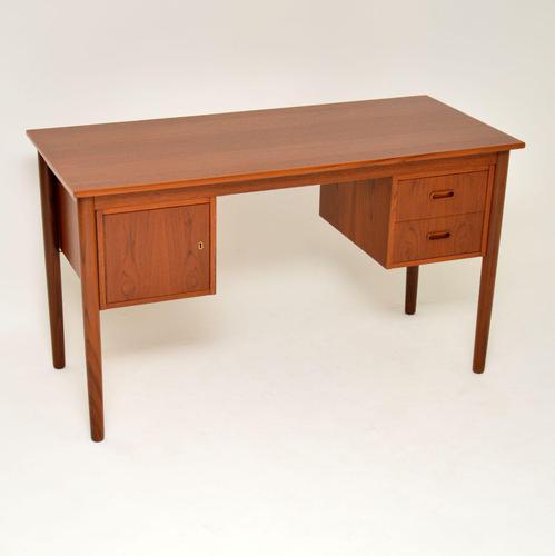 1960’s Danish Vintage Teak Desk (1 of 8) 1960’s Danish Vintage Teak Desk (1 of 8)