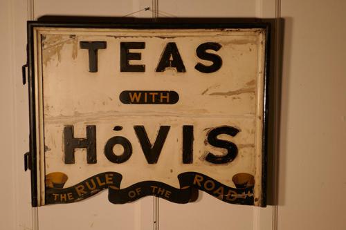 3 Dimensional Double Sided Wooden Hovis Tea Shop Sign (1 of 2) 3 Dimensional Double Sided Wooden Hovis Tea Shop Sign (1 of 2)