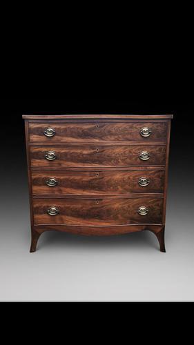 Quality 20th Century Mahogany Chest of Drawers (1 of 4)