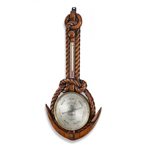 Victorian Anchor Barometer by Gray & Keen (1 of 4) Victorian Anchor Barometer by Gray & Keen (1 of 4)