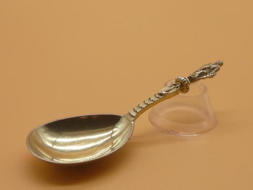 Silver Gilt Caddy Spoon (1 of 8)