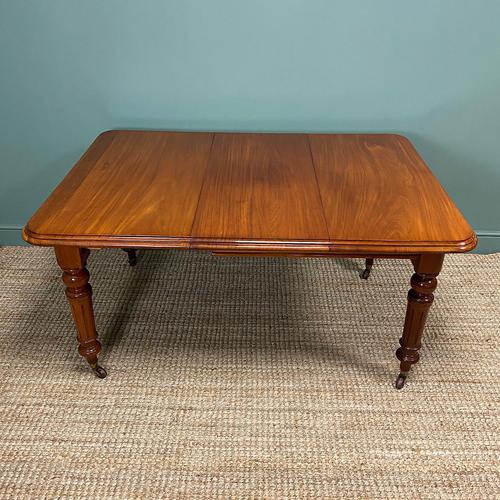 Small Quality Mahogany Antique Victorian Extending Dining Table (1 of 9)