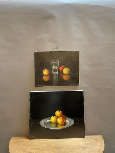 2 Spanish School Still-life Oil Studies (1 of 8) 2 Spanish School Still-life Oil Studies (1 of 8)