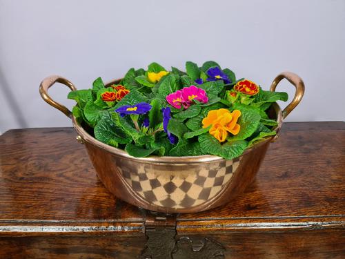 Two-Handled Copper Serving Pan c1890 (1 of 7) Two-Handled Copper Serving Pan c1890 (1 of 7)