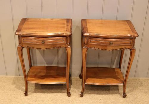 Pair of French Cherrywood Tables (1 of 11)