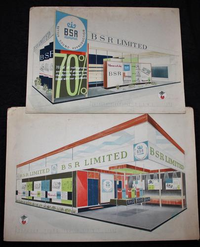 BSR Exhibition Stand Drawings - 1963 (1 of 12) BSR Exhibition Stand Drawings - 1963 (1 of 12)