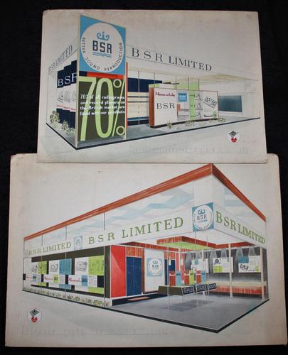 BSR Exhibition Stand Drawings - 1963 (1 of 12)