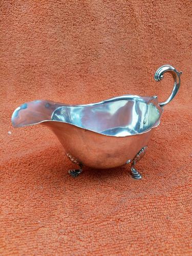 Antique Sterling Silver Hallmarked Gravy/sauce Boat 1924 William Hutton & Sons Ltd (1 of 11)