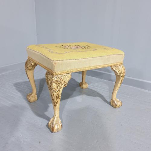 Wonderful English Painted Stool (1 of 7) Wonderful English Painted Stool (1 of 7)