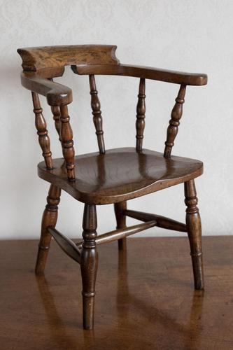 Very Unusual Child’s Smoker’s Bow Chair in Ash (1 of 5) Very Unusual Child’s Smoker’s Bow Chair in Ash (1 of 5)