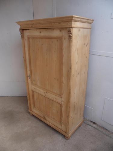 Super 1 Door Victorian Antique Pine Kitchen / Linen Cupboard to wax / paint (1 of 10)