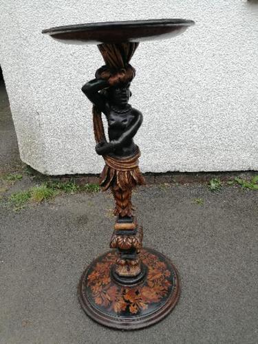 Striking 19th Century Figural Torchére (1 of 9) Striking 19th Century Figural Torchére (1 of 9)