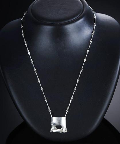 Lapponia Silver Necklace/pendant. By Bjorn Weckstrom (1 of 4)