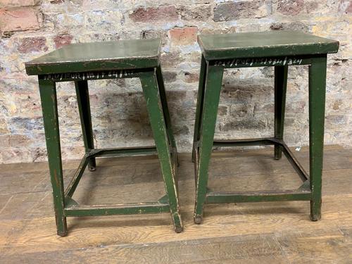 Green Iron Stools (1 of 5)