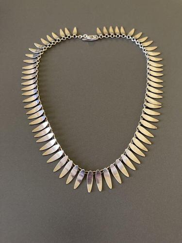 Danish Sterling Silver Necklace by Th. Skat-rordam (1 of 4)