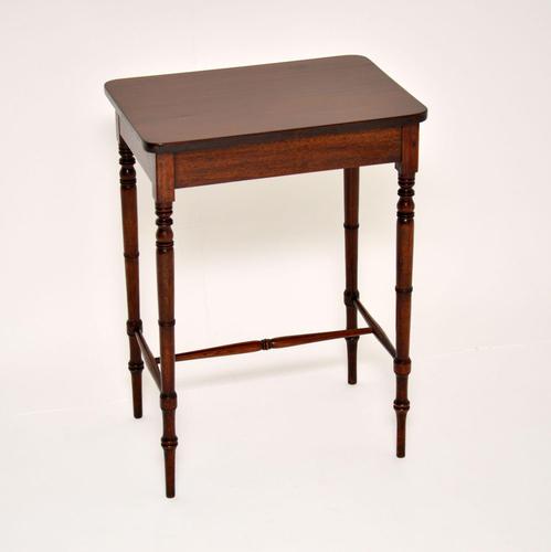 Antique Victorian Mahogany Side Table (1 of 8) Antique Victorian Mahogany Side Table (1 of 8)