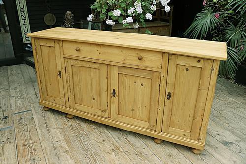 2m Pine Dresser Base Sideboard / Cupboard / TV Stand (1 of 13) 2m Pine Dresser Base Sideboard / Cupboard / TV Stand (1 of 13)