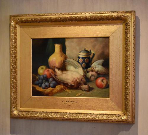 Superb still life oil painting by Richard Ansdell RA (1 of 8) Superb still life oil painting by Richard Ansdell RA (1 of 8)