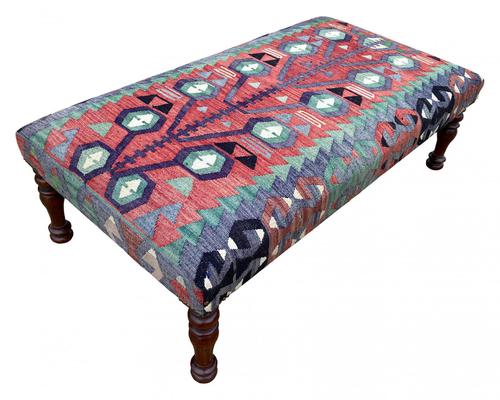 Kilim Covered Stool (1 of 7) Kilim Covered Stool (1 of 7)