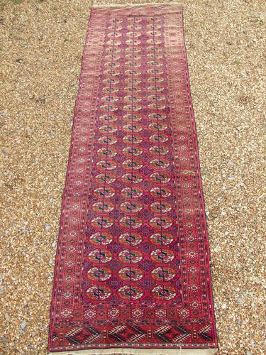 Rare Antique Tekke Turkman Carpet Runner (1 of 6) Rare Antique Tekke Turkman Carpet Runner (1 of 6)