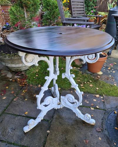 Cast-iron Patio or Conservatory Table (1 of 6) Cast-iron Patio or Conservatory Table (1 of 6)
